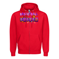 Red basketball sıster Zipper Hoodie - AdoDesignShop