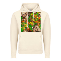 Vintage Artic St. Patrick's Day Horse With Horseshoes Seamless Vintage Hoodie - FaDigitalArtStudio