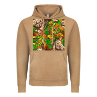 Vintage Camel St. Patrick's Day Horse With Horseshoes Seamless Vintage Hoodie - FaDigitalArtStudio