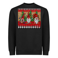 Black Christmas gnomes Heavyweight Sweatshirt - BarkalooDesign