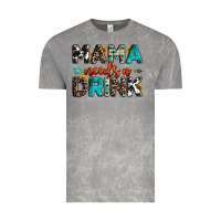 Cloud Rock mama needs a drink Vintage Tee - OliviaCreatesArt