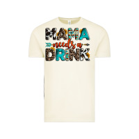Vintage Arctic mama needs a drink Vintage Tee - OliviaCreatesArt