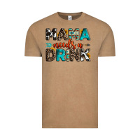 Mama Needs A Drink Vintage Tee | Teevron