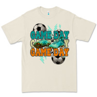 Bone Game day lightning bolt soccer Premium Tee - HowdyJamesFarm
