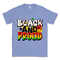 Colony Blue black and proud Classic Tee - CowGirlArtShop