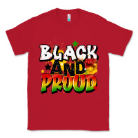 Red black and proud Classic Tee - CowGirlArtShop