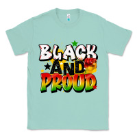 Seafoam black and proud Classic Tee - CowGirlArtShop
