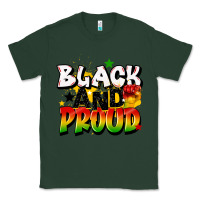 Sports Green black and proud Classic Tee - CowGirlArtShop