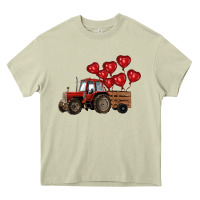 Mossy farm tractor Heavy Core Tee - RanaPortraitStore