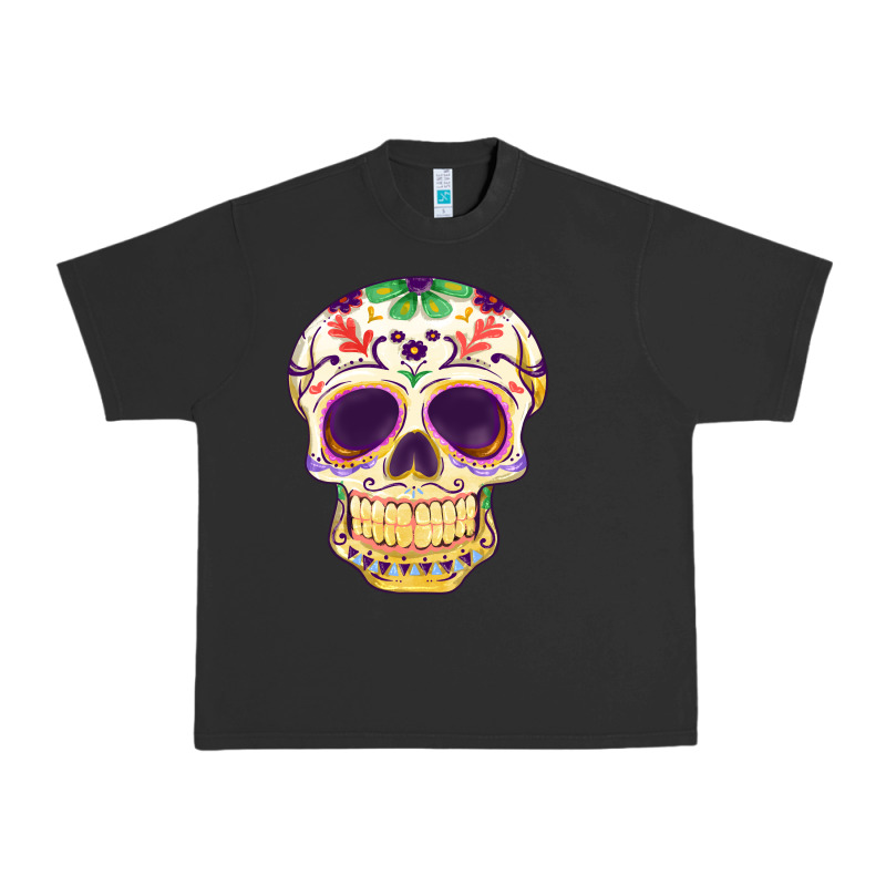 Cinco De Mayo Skull Urban Heavy Tee by FaDigitalArtStudio | Teevron