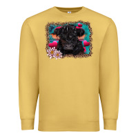 Antique Gold v.d belted galloway cow Premium Sweatshirt - AdoDesignShop