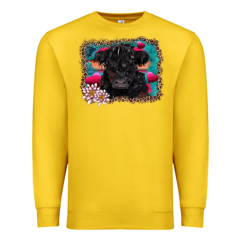 V.d Belted Galloway Cow Premium Sweatshirt by AdoDesignShop | Teevron