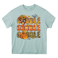 Arona Gobble gobble turkey Thanksgiving Heavy Core Tee - NancyCooperArtShop