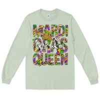 Matcha Mardi Gras Queen Long Sleeve Tee - BundleAndBundleShop
