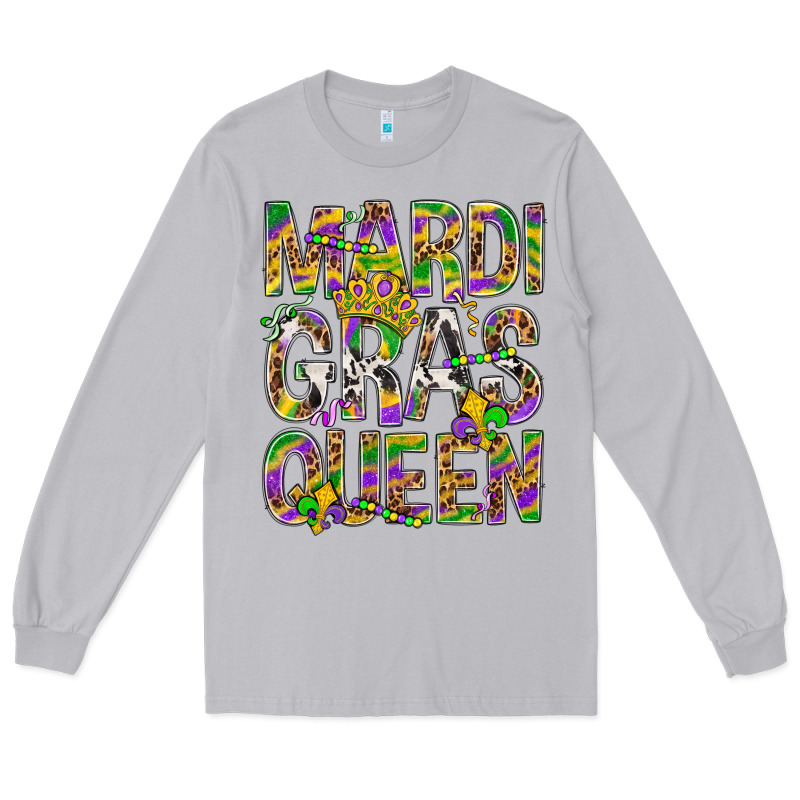 Mardi Gras Queen Long Sleeve Tee by BundleAndBundleShop | Teevron