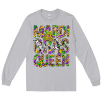 Moon Dust Mardi Gras Queen Long Sleeve Tee - BundleAndBundleShop