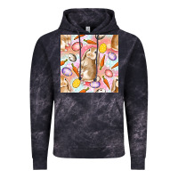 Cloud Black Happy Easter Bunny Seamless Pattern Vintage Hoodie - BundleAndBundleShop