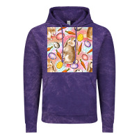 Cloud Purple Happy Easter Bunny Seamless Pattern Vintage Hoodie - BundleAndBundleShop