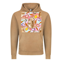 Vintage Camel Happy Easter Bunny Seamless Pattern Vintage Hoodie - BundleAndBundleShop