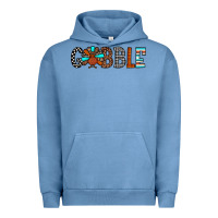 Pigment Pebble Blue gobble Urban Hoodie - JahusDesignShop
