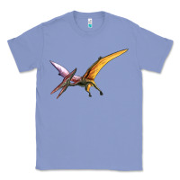 Colony Blue dinosaur pterodactyl Classic Tee - Artiststas