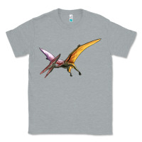 Heather Grey dinosaur pterodactyl Classic Tee - Artiststas
