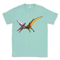 Seafoam dinosaur pterodactyl Classic Tee - Artiststas