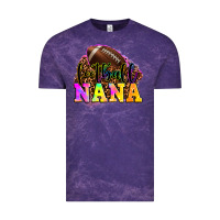 Cloud Purple football nana Vintage Tee - OliviaCreatesArt