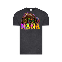 Vintage Black football nana Vintage Tee - OliviaCreatesArt