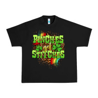 Black St. Patrick's Day Pinches get stitches Urban Heavy Tee - OliviaCreatesArt