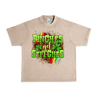 French Oak St. Patrick's Day Pinches get stitches Urban Heavy Tee - OliviaCreatesArt