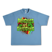 Pebble Blue St. Patrick's Day Pinches get stitches Urban Heavy Tee - OliviaCreatesArt
