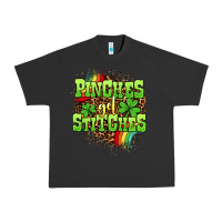 Pigment Black St. Patrick's Day Pinches get stitches Urban Heavy Tee - OliviaCreatesArt