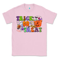 Bubblegum Pink trick or treat Classic Tee - CowGirlArtShop