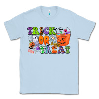 Dusty Blue trick or treat Classic Tee - CowGirlArtShop
