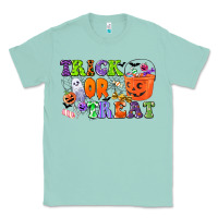 Seafoam trick or treat Classic Tee - CowGirlArtShop