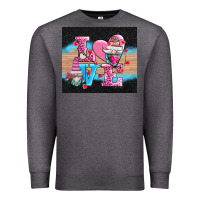 Charcoal Heather v.d love gnomes Premium Sweatshirt - AdoDesignShop