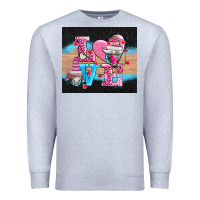 Heather Grey v.d love gnomes Premium Sweatshirt - AdoDesignShop