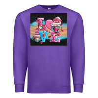 Purple v.d love gnomes Premium Sweatshirt - AdoDesignShop