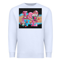 White v.d love gnomes Premium Sweatshirt - AdoDesignShop