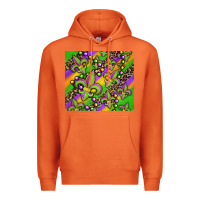 Carrot mardi gras carnival fleur de lis Premium Hoodie - Jasminsmagicworld