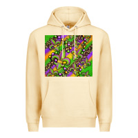 Pina Colada mardi gras carnival fleur de lis Premium Hoodie - Jasminsmagicworld