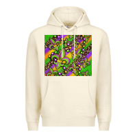 Sandshell mardi gras carnival fleur de lis Premium Hoodie - Jasminsmagicworld