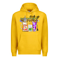 Lemon Drink Up Witches Premium Hoodie - CowhideDigitalArt