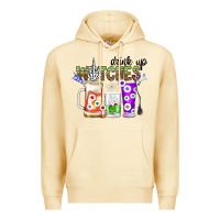 Pina Colada Drink Up Witches Premium Hoodie - CowhideDigitalArt
