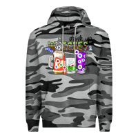 Slate Camo Drink Up Witches Premium Hoodie - CowhideDigitalArt