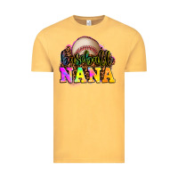 Vintage Mustard baseball nana Vintage Tee - OliviaCreatesArt
