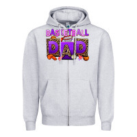 Heather Grey basketball Zipper Hoodie - AdoDesignShop