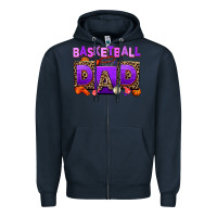 Navy basketball Zipper Hoodie - AdoDesignShop