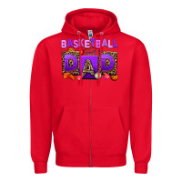Red basketball Zipper Hoodie - AdoDesignShop